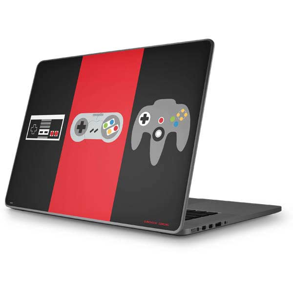 Evolution of Nintendo Gaming Controller MacBook Skins
