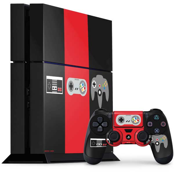 Evolution of Nintendo Gaming Controller PlayStation PS4 Skins