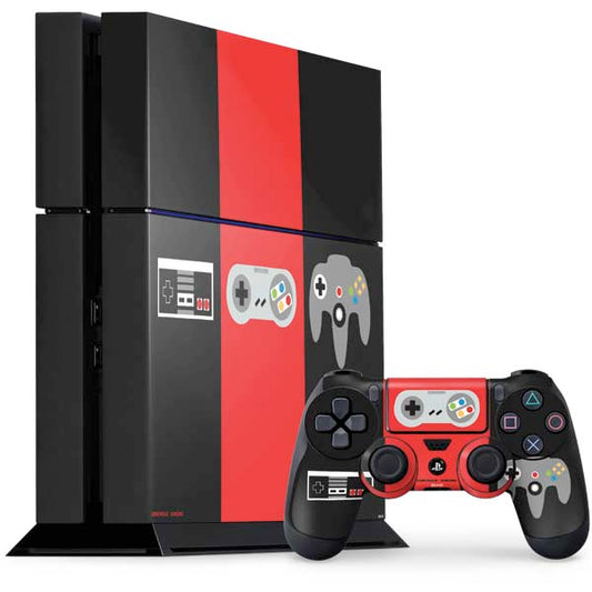 Evolution of Nintendo Gaming Controller PlayStation PS4 Skins