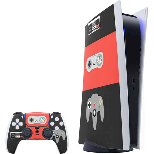 Evolution of Nintendo Gaming Controller PlayStation PS5 Skins
