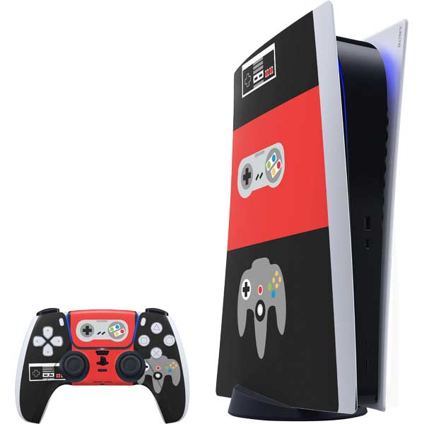Evolution of Nintendo Gaming Controller PlayStation PS5 Skins