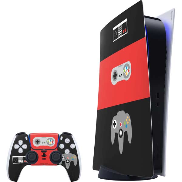 Evolution of Nintendo Gaming Controller PlayStation PS5 Skins