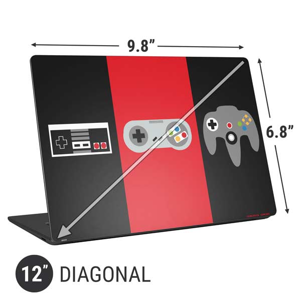 Evolution of Nintendo Gaming Controller Laptop Skins