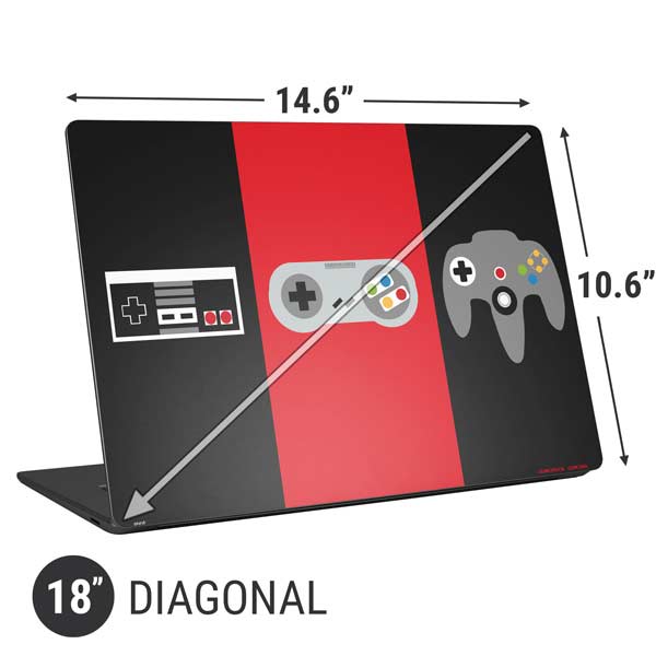 Evolution of Nintendo Gaming Controller Laptop Skins