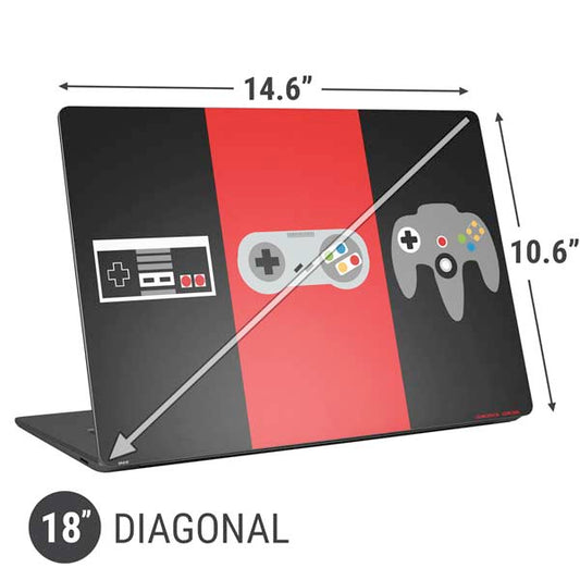 Evolution of Nintendo Gaming Controller Laptop Skins