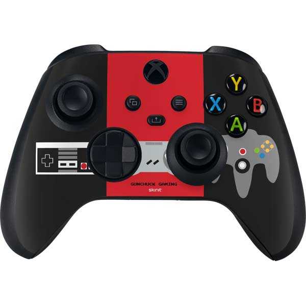 Evolution of Nintendo Gaming Controller Xbox Series X Skins