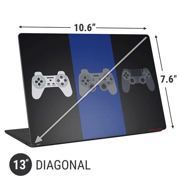 Evolution of Playstation Gaming Controller Laptop Skins