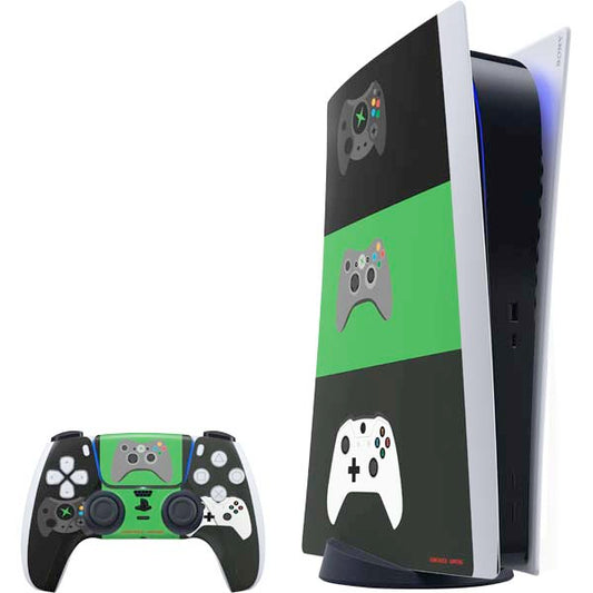Evolution of Xbox Gaming Controller PlayStation PS5 Skins