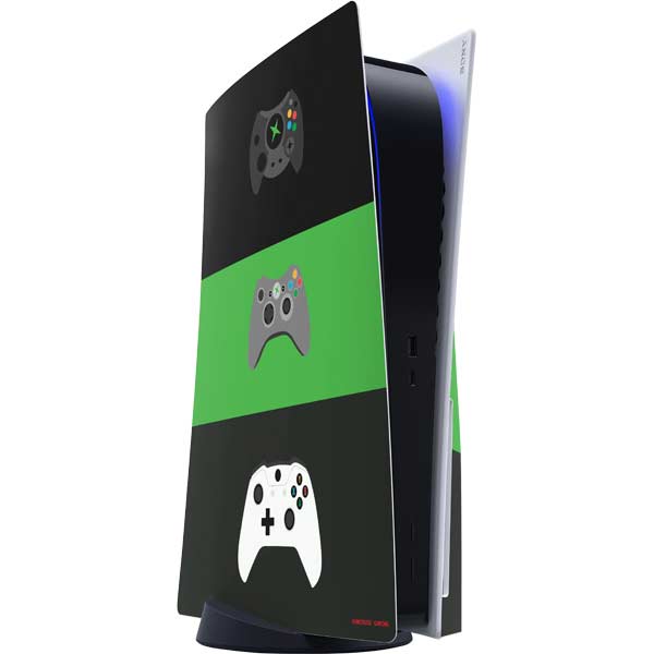 Evolution of Xbox Gaming Controller PlayStation PS5 Skins