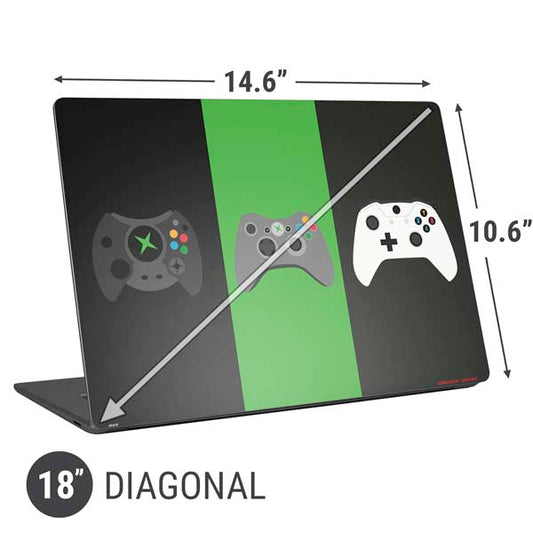 Evolution of Xbox Gaming Controller Laptop Skins