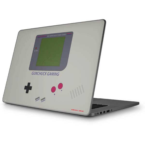 Retro Game Boy Design MacBook Skins