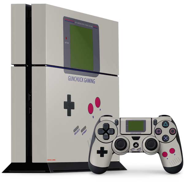 Retro Game Boy Design PlayStation PS4 Skins