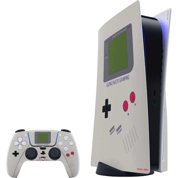 Retro Game Boy Design PlayStation PS5 Skins