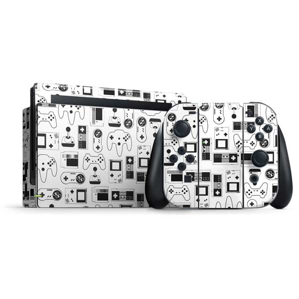 Retro Gaming Design Pattern Nintendo Skins