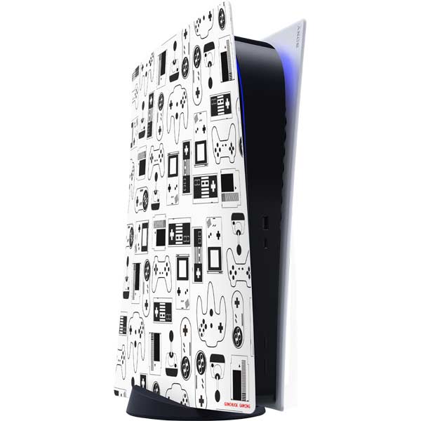 Retro Gaming Design Pattern PlayStation PS5 Skins