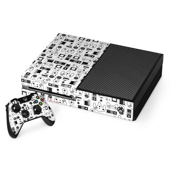 Retro Gaming Design Pattern Xbox One Skins