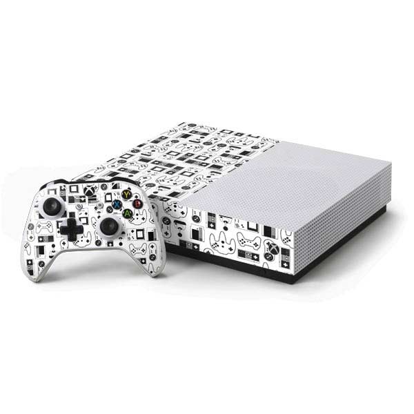 Retro Gaming Design Pattern Xbox One Skins