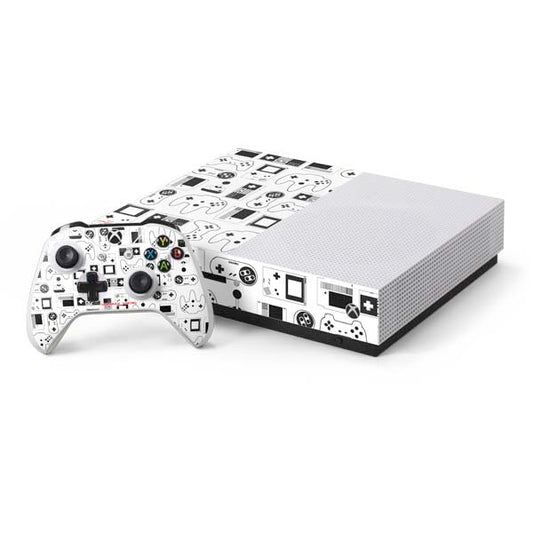 Retro Gaming Design Pattern Xbox One Skins