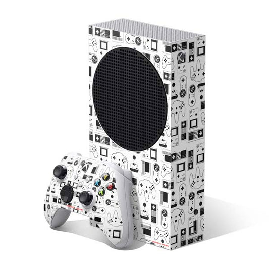 Retro Gaming Design Pattern Xbox Series S Skins