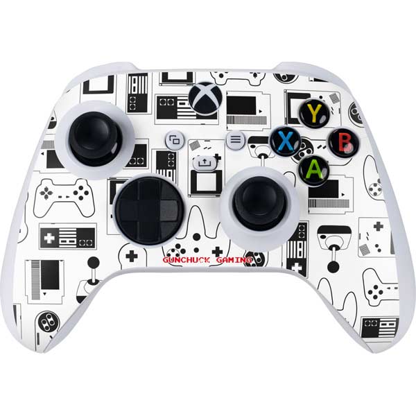 Retro Gaming Design Pattern Xbox Series S Skins