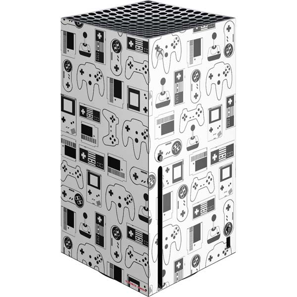 Retro Gaming Design Pattern Xbox Series X Skins