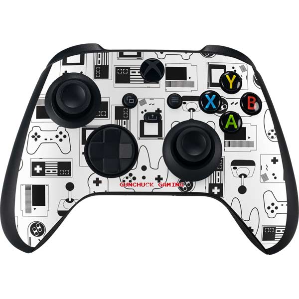 Retro Gaming Design Pattern Xbox Series X Skins