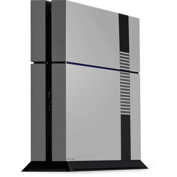 Retro Nintendo Console Design PlayStation PS4 Skins