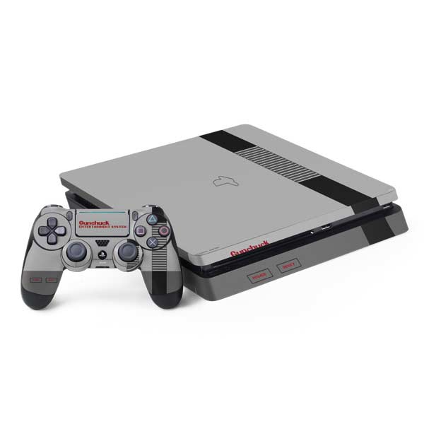 Retro Nintendo Console Design PlayStation PS4 Skins