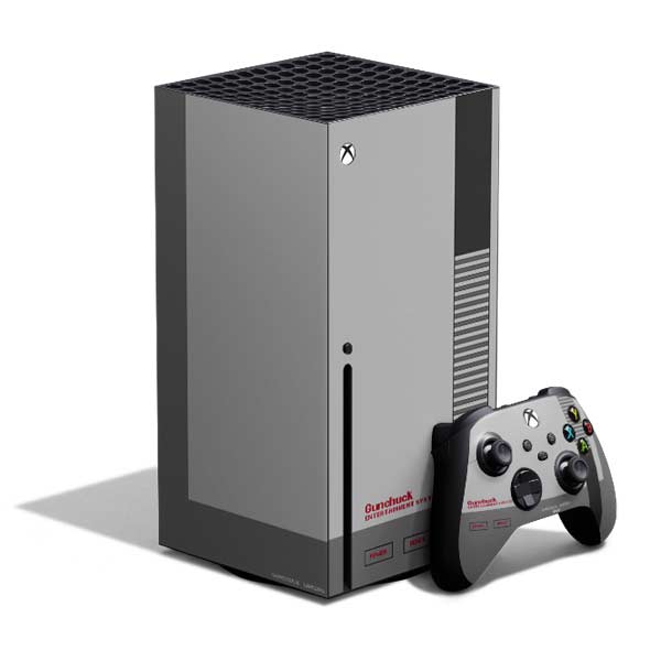 Retro Nintendo Console Design Xbox Series X Skins