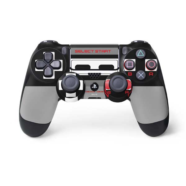 Retro Nintendo Controller design PlayStation PS4 Skins