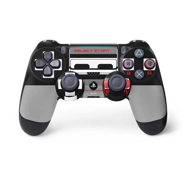 Retro Nintendo Controller design PlayStation PS4 Skins