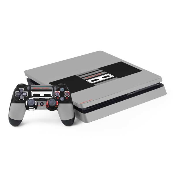 Retro Nintendo Controller design PlayStation PS4 Skins