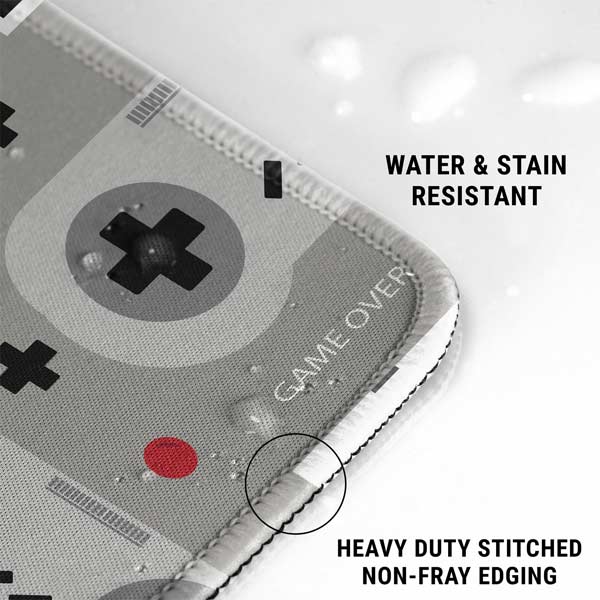 Retro Nintendo Gaming Pattern Mousepad