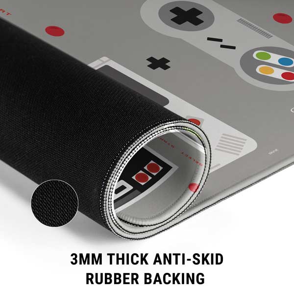 Retro Nintendo Gaming Pattern Mousepad