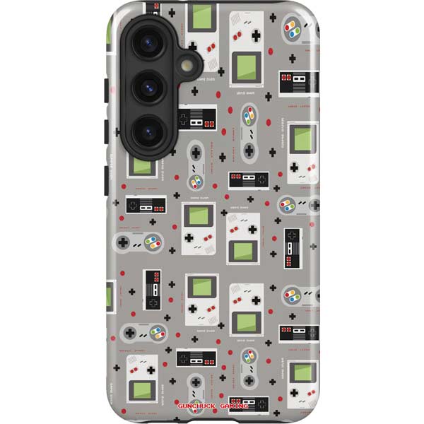 Retro Nintendo Gaming Pattern Galaxy Cases