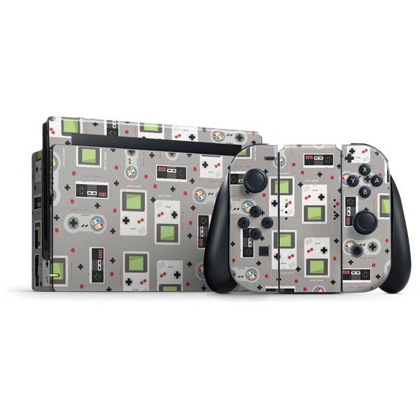 Retro Nintendo Gaming Pattern Nintendo Skins