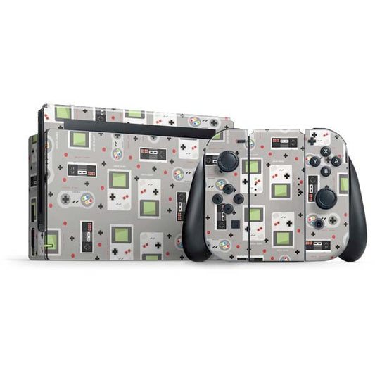 Retro Nintendo Gaming Pattern Nintendo Skins