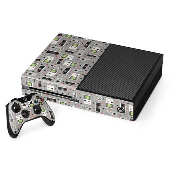 Retro Nintendo Gaming Pattern Xbox One Skins