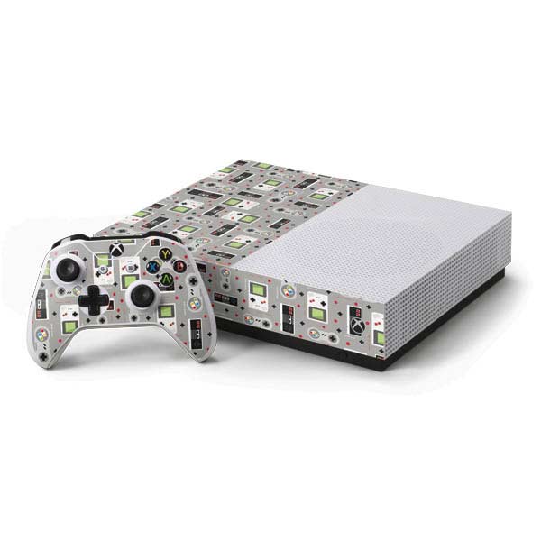 Retro Nintendo Gaming Pattern Xbox One Skins