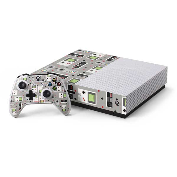Retro Nintendo Gaming Pattern Xbox One Skins