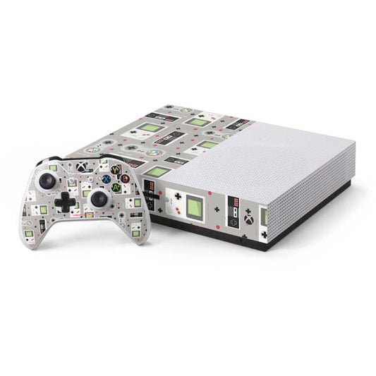 Retro Nintendo Gaming Pattern Xbox One Skins