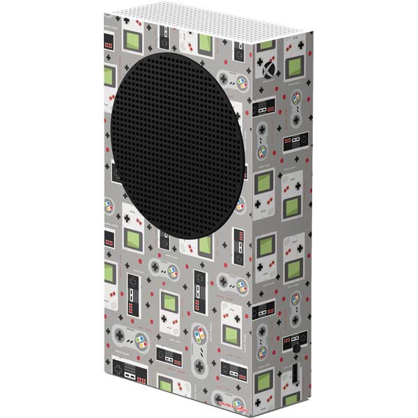 Retro Nintendo Gaming Pattern Xbox Series S Skins