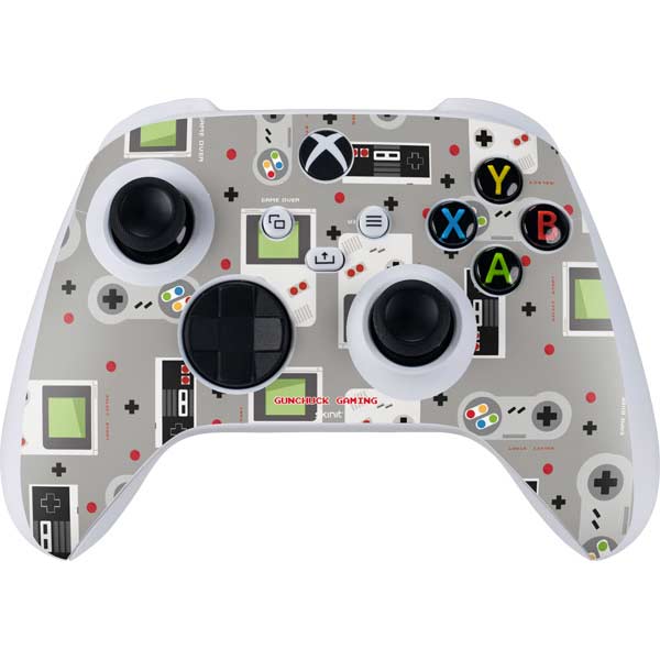 Retro Nintendo Gaming Pattern Xbox Series S Skins