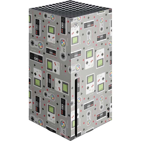Retro Nintendo Gaming Pattern Xbox Series X Skins
