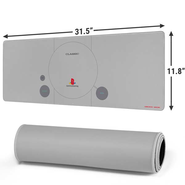 Retro Playstation Console Design Mousepad