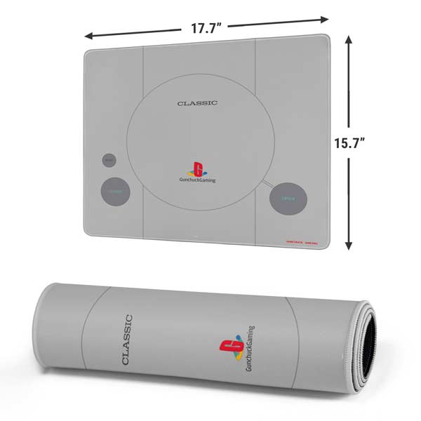 Retro Playstation Console Design Mousepad