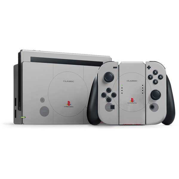 Retro Playstation Console Design Nintendo Skins