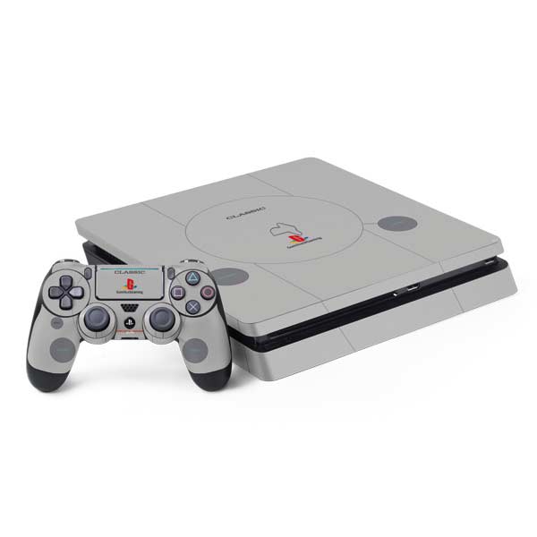 Retro Playstation Console Design PlayStation PS4 Skins