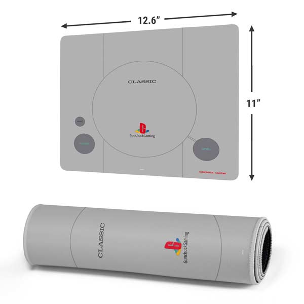 Retro Playstation Console Design Mousepad