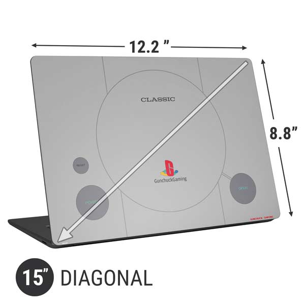 Retro Playstation Console Design Laptop Skins